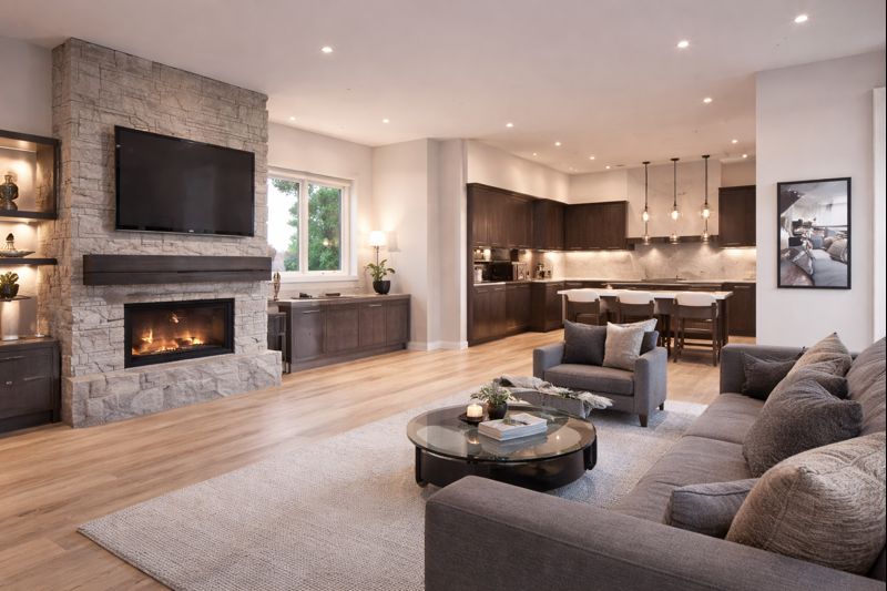 Aire ouverte — exemple de photo immobilière au Québec